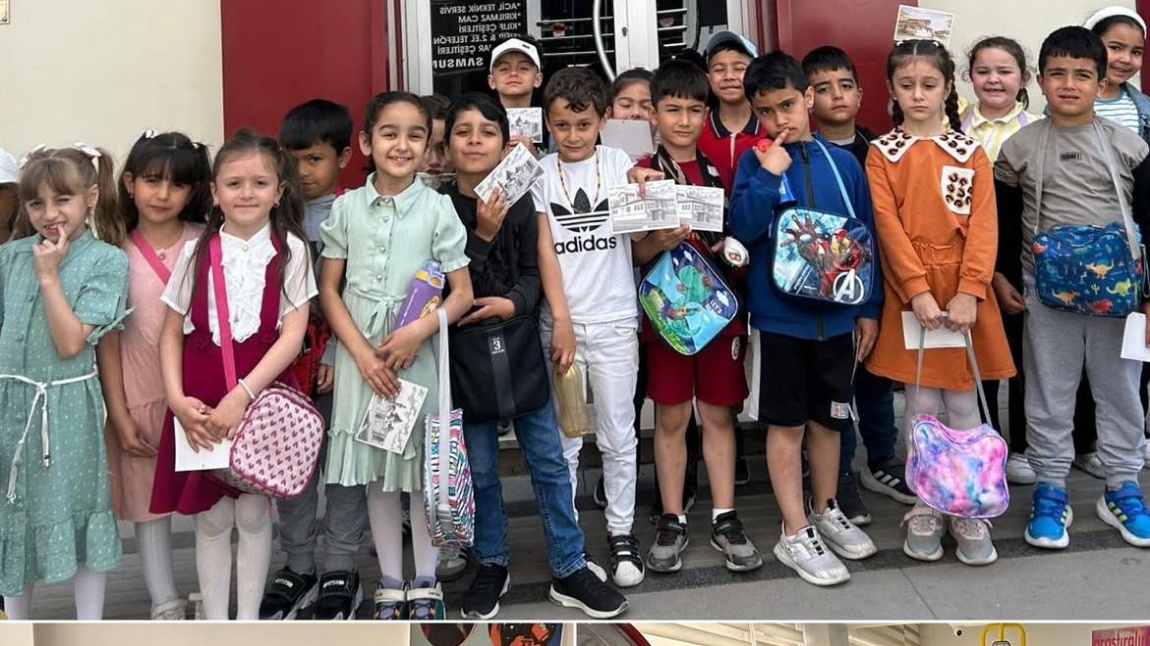 Birinci sınıflarımız Bilim ve Kültür Merkezi' ni gezdi.